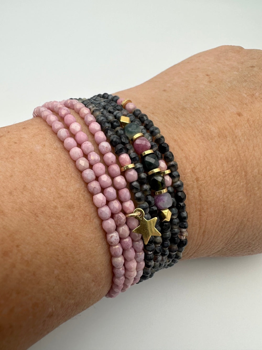 My CaJouX Gray Marbled and Tourmaline