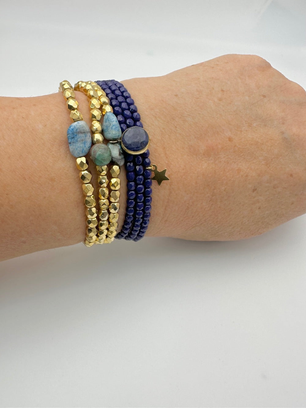 My CaJouX Gold and Crysocolla