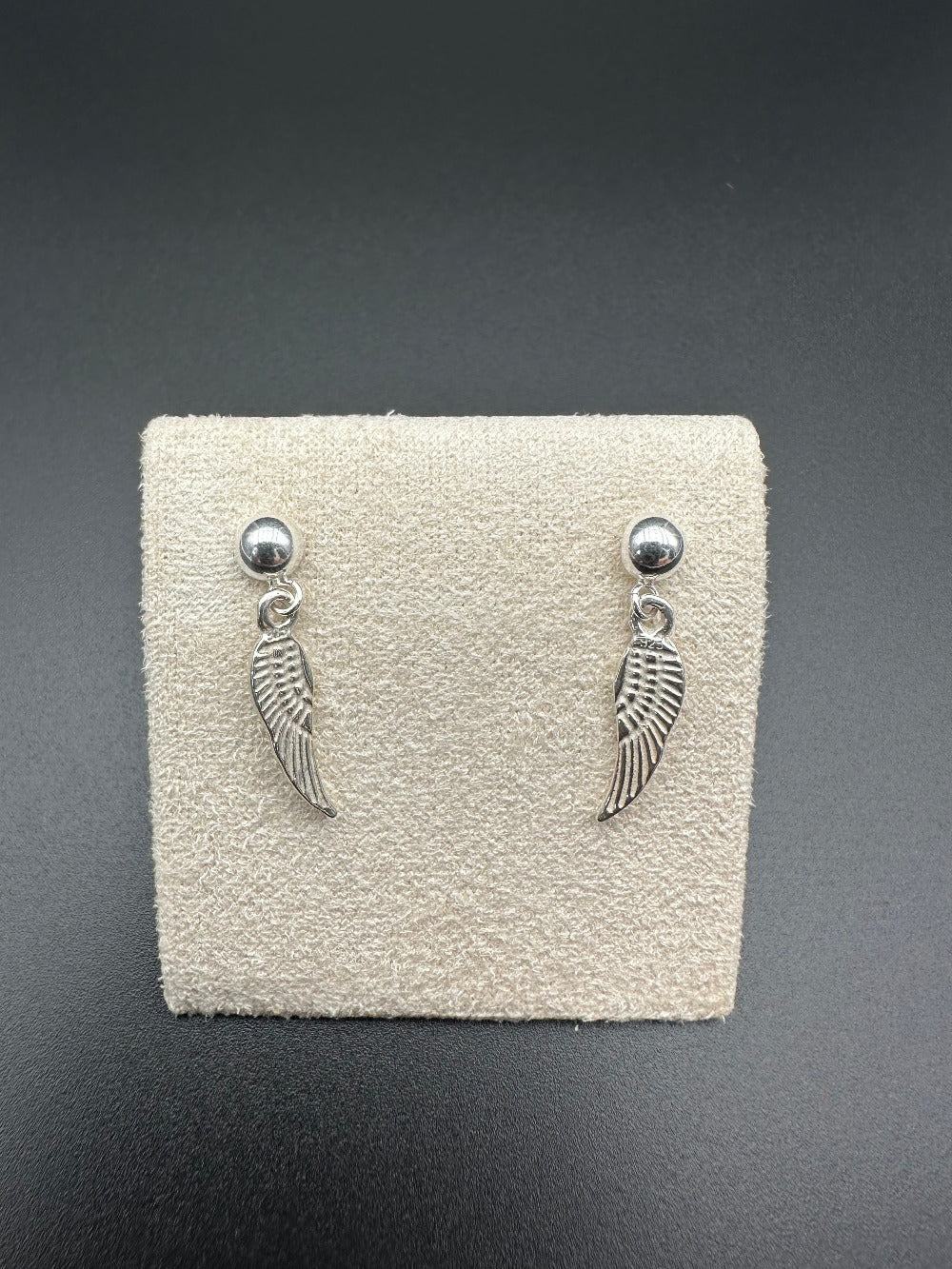 Mes Cajoux boucles d’oreilles ailes d’ange en argent 925/1000 et sa mesure et de 2,5cm