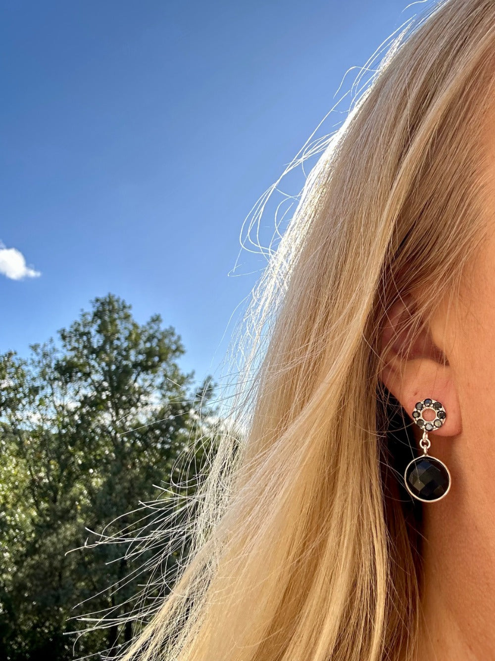 My Little CaJouX Earrings Onyx