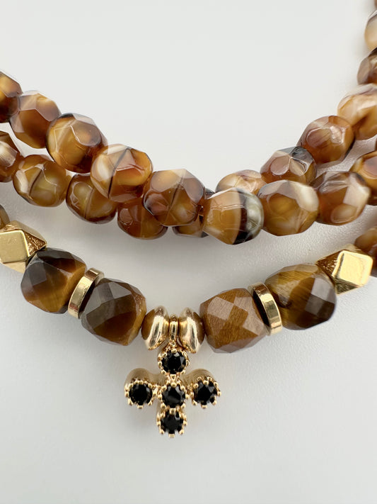 Facettes de bohème oeil du tigre