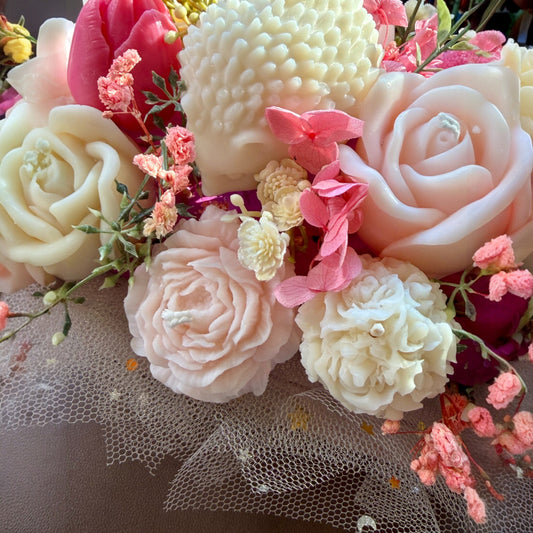 bouquet de fleaur parfumé au bois de oud