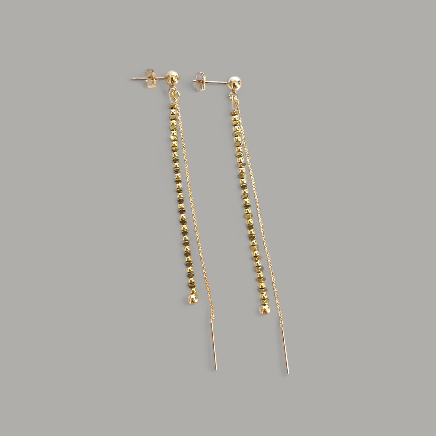 mes bijoux cajoux boucle d'oreille pendante en gold filled