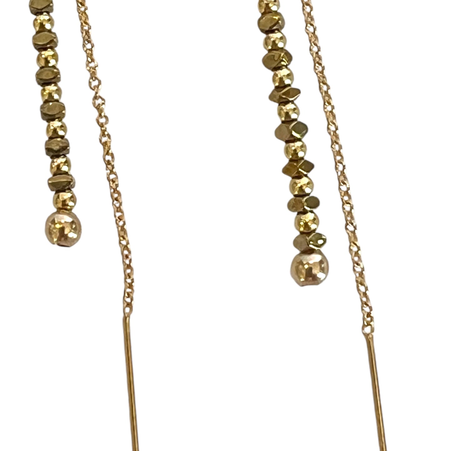 mes bijoux cajoux boucle d'oreille pendante en gold filled