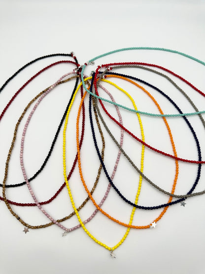 Mon CaJouX 2 en 1 Collier ou Bracelet Femme Turqouise Étoile argent