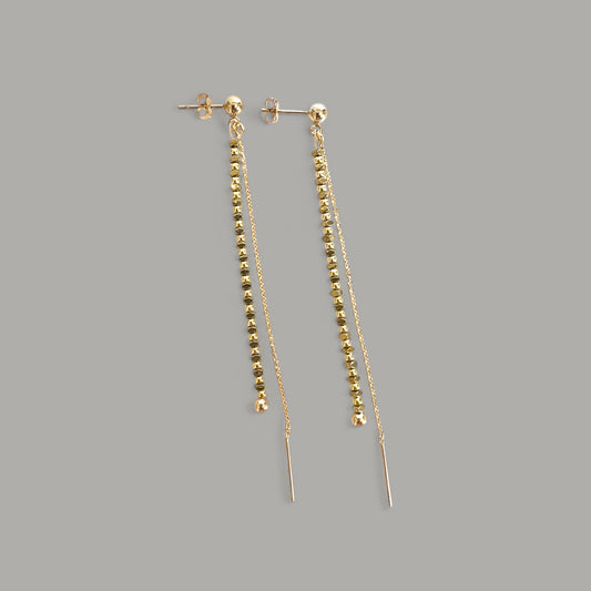 mes bijoux cajoux boucle d'oreille pendante en gold filled