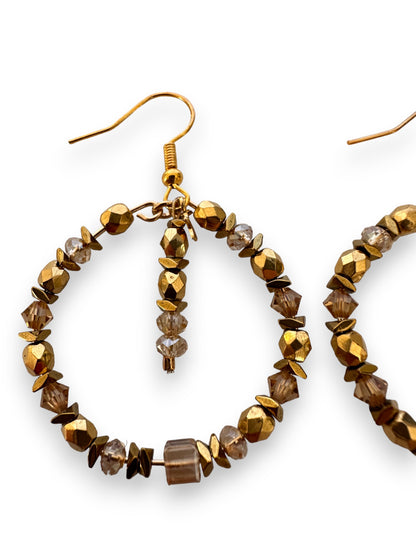 mes bijoux cajoux creoles petit modele or