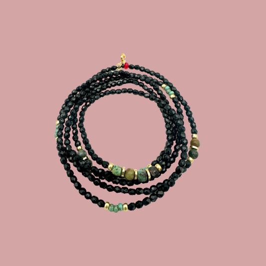 My CaJouX Black and Turquoise