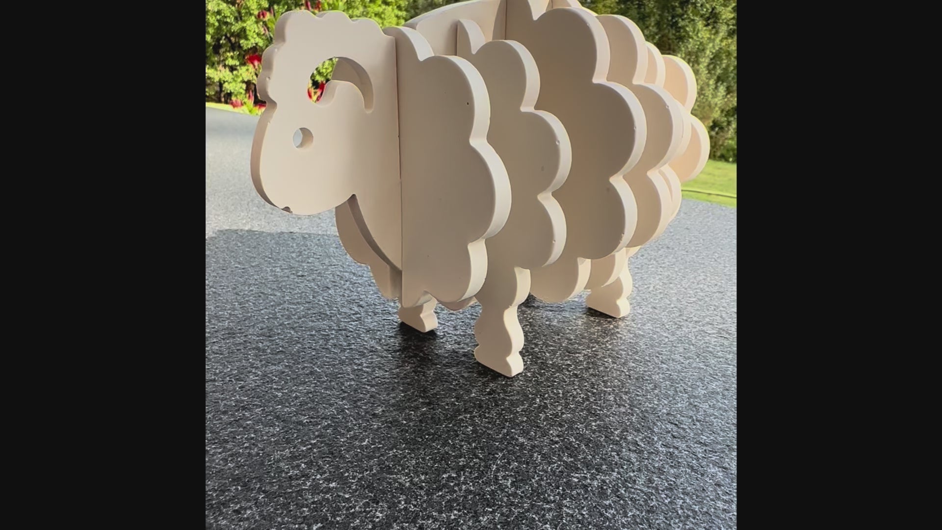ma deco cajoux mouton jesmonite creme